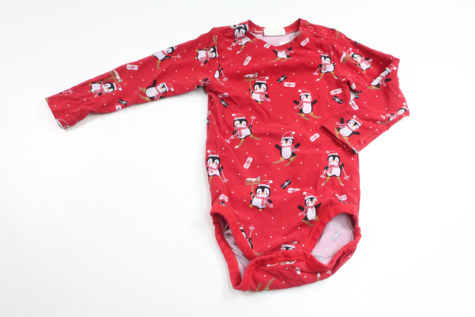 Body fra Kappahl - Størrelse 80 - Rød