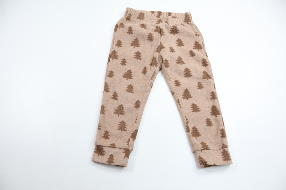 Fleecebyxor från Lindex - Storlek 92 - Beige
