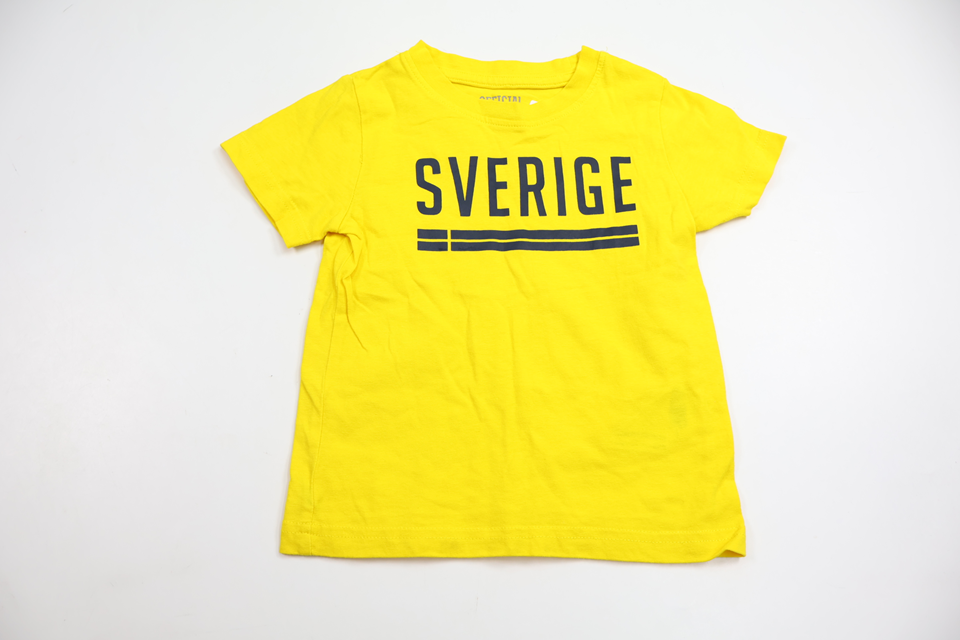 T-shirt från Official Supporter - Storlek 86/92 - Gul