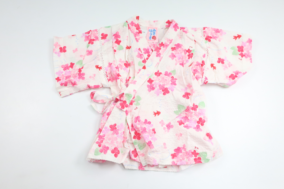 Omslagsbluse fra Miki House - Størrelse 86/92 - Rosa