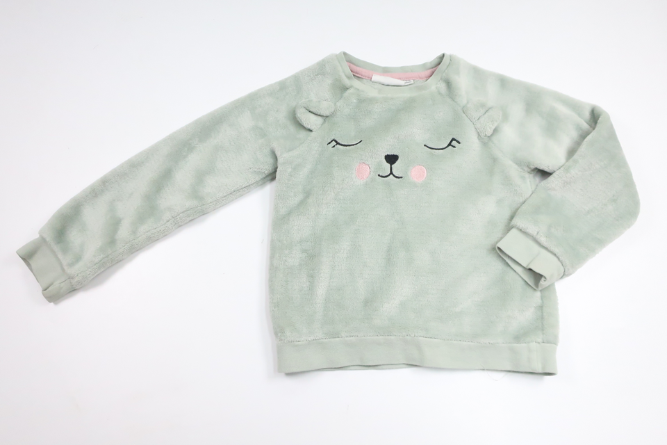 Fleecetrøje fra Kappahl - Størrelse 98/104 - Grøn