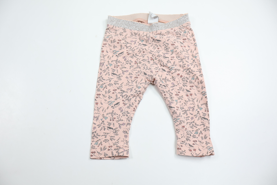 Blommiga byxor från Lindex - Storlek 62 - Rosa