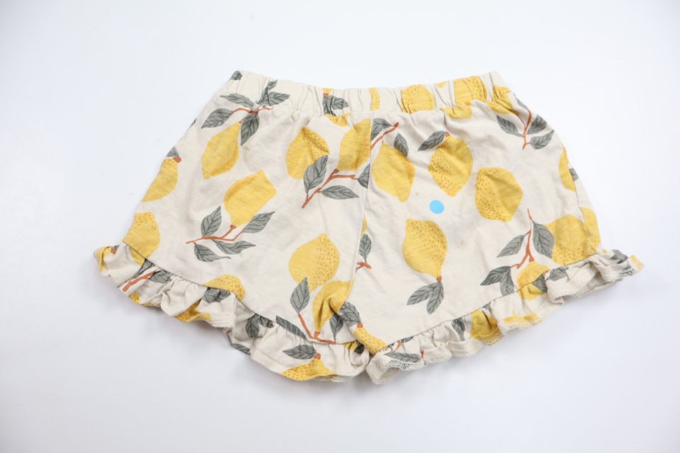 Shorts med citroner från Lindex - Storlek 110/116 - Benvit