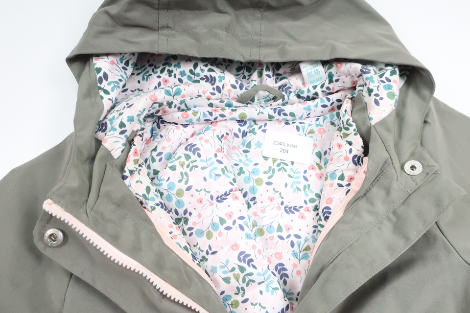 Jakke med aftageligt for fra Obaïbi - Størrelse 80 - Grøn