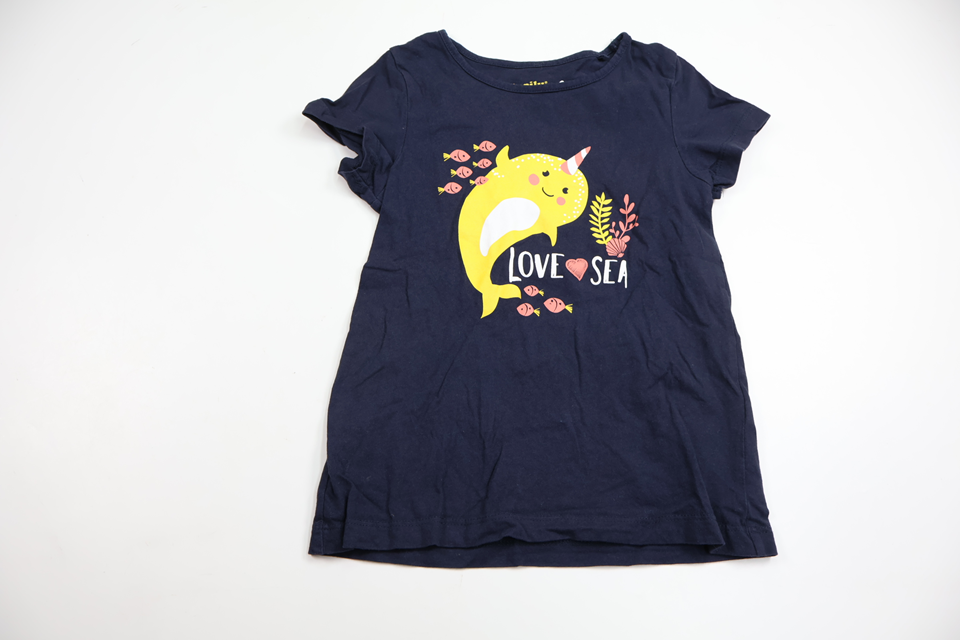 T-shirt från Lupilu - Storlek 110/116 - Marinblå
