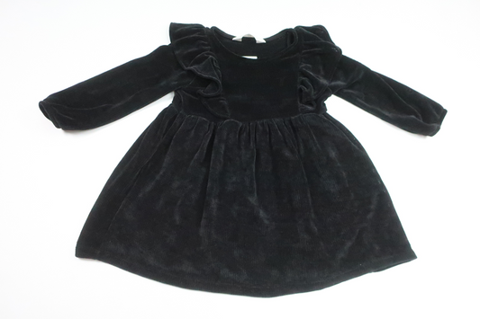 Strikket kjole fra H&M - Størrelse 98/104 - Sort