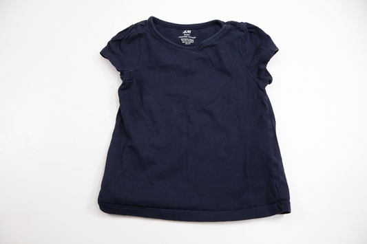 T-shirt från H&M - Storlek 98/104 - Marinblå