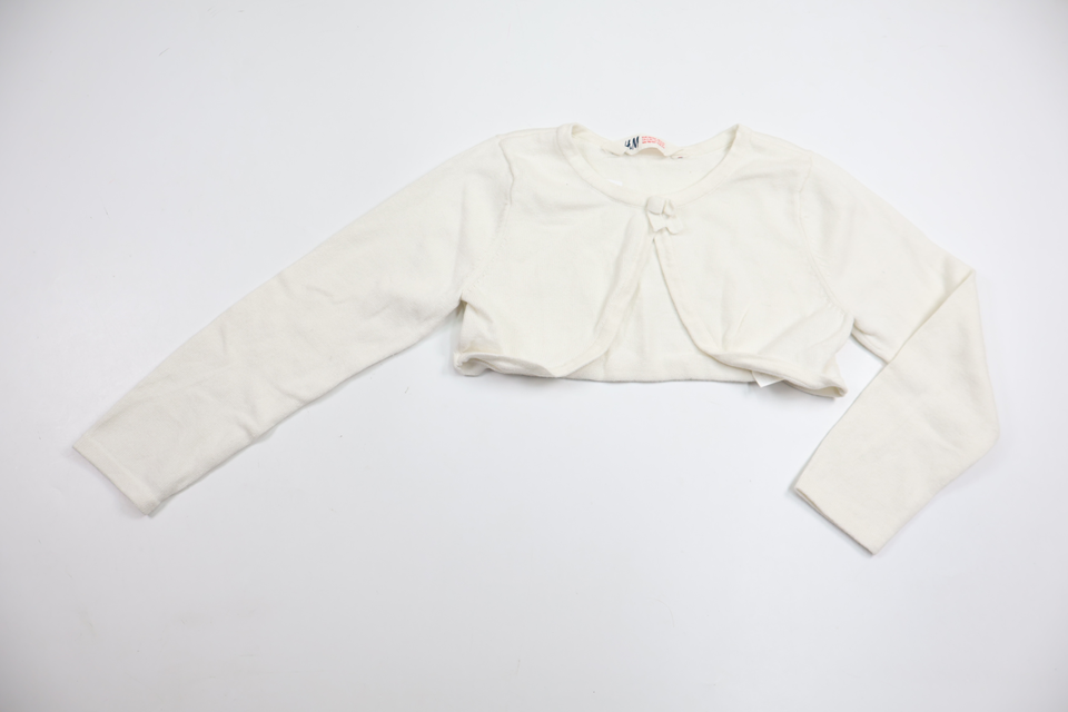 Bolero från H&M - Storlek 98/104 - Vit