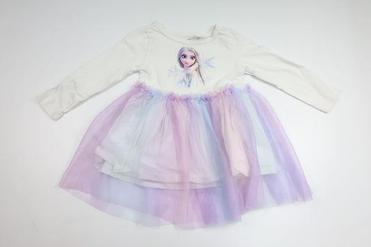 Kjole Frost fra H&M - Størrelse 92 - Hvid