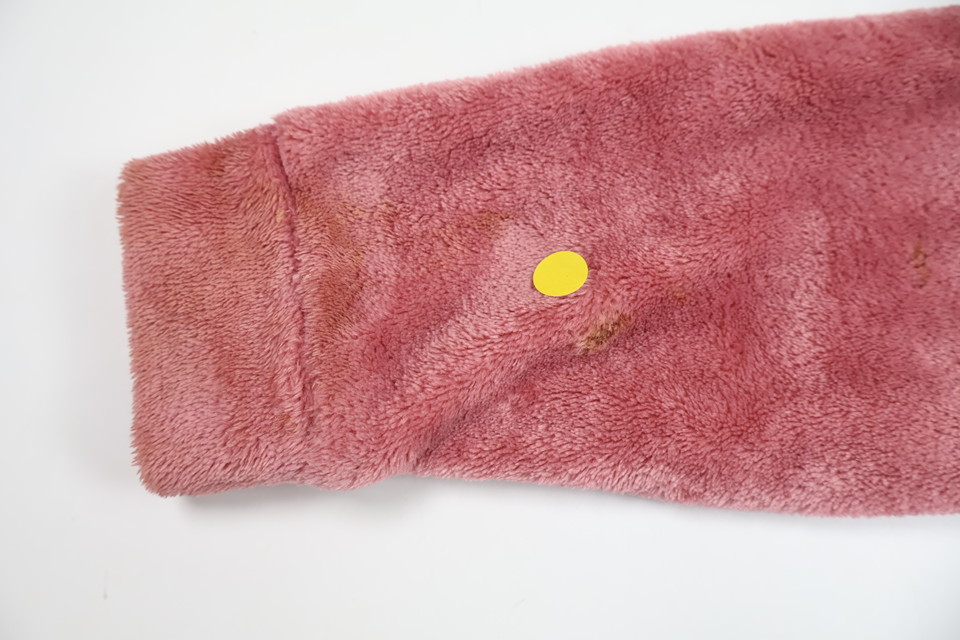 Fleecetröja med luva från Uniq Mini - Storlek 98/104 - Rosa