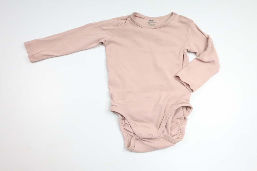 Bodysuit fra H&M - Størrelse 92 - Lyserød