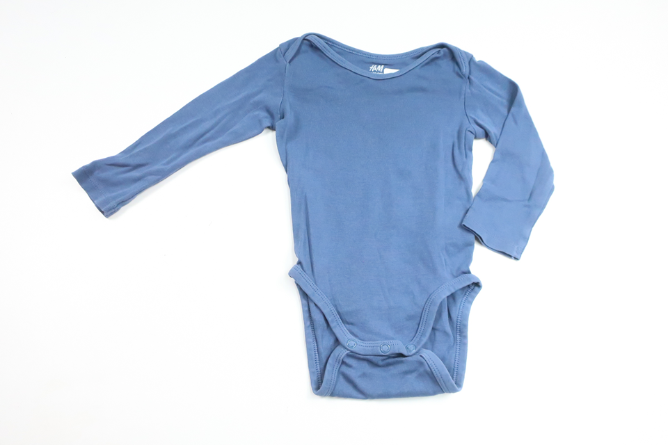 Bodysuit fra H&M - Størrelse 80 - Blå