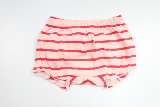 Stribede shorts fra H&M - Størrelse 62 - Rosa