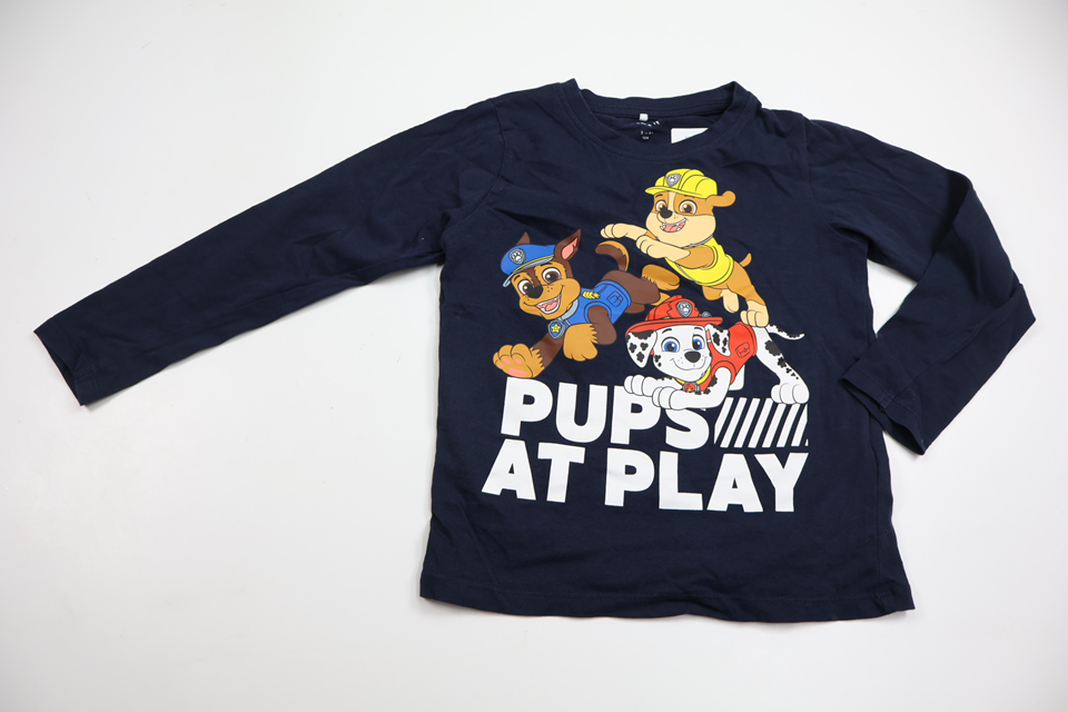 Tröja med Paw Patrol från Name It - Storlek 104 - Marinblå