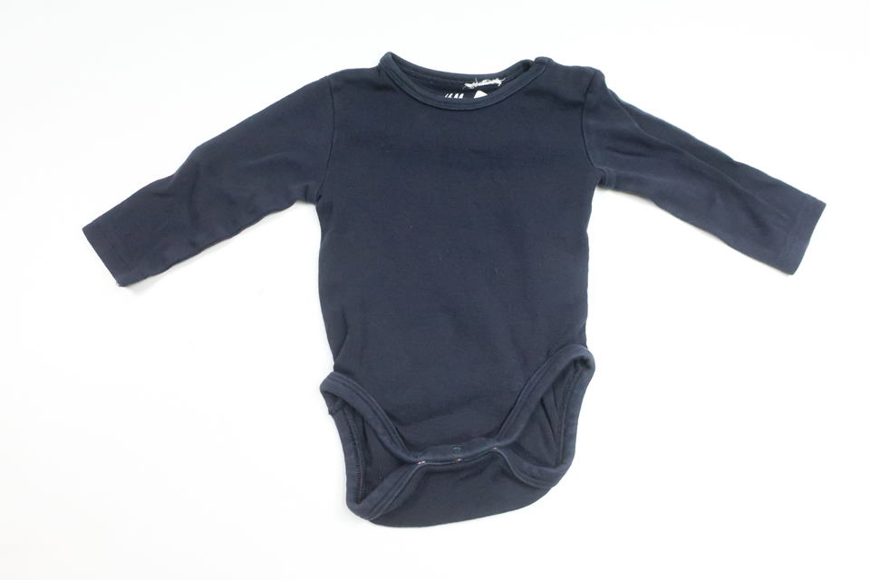 Bodysuit fra H&M - Størrelse 62 - Marineblå