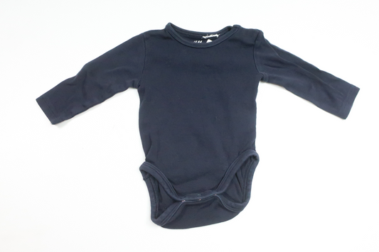 Bodysuit fra H&M - Størrelse 62 - Marineblå