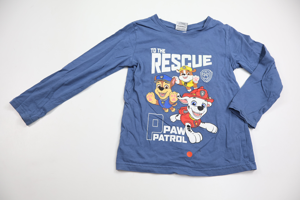 Tröja med Paw Patrol från Lindex - Storlek 110 - Marinblå