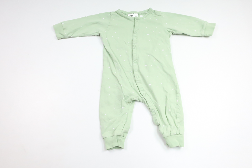 Pyjamas fra H&M - Størrelse 62 - Grøn