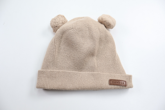 Mössa från Newbie - Storlek 44/46 - Beige