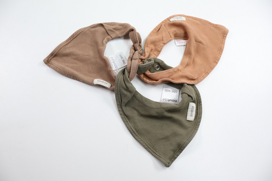 Tre pack haklappar från Newbie - Storlek One size - Multi