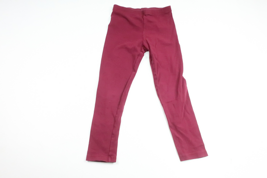 Leggings fra H&M - Størrelse 110 - Vinrød