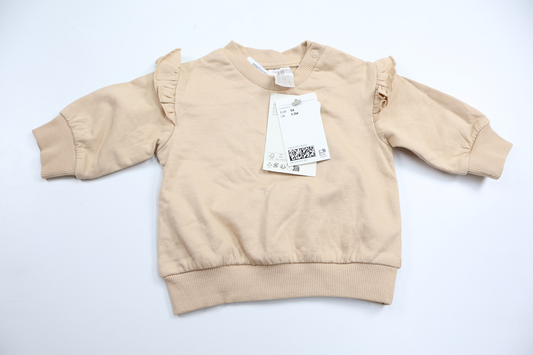 Sweatshirt från H&M - Storlek 56 - Beige