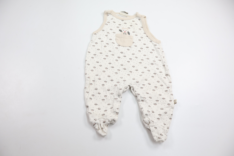 Jumpsuit från Basic U - Storlek 62 - Vit
