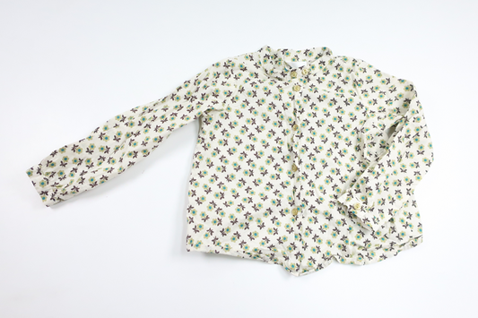 Bluse fra Zara - Størrelse 80 - Råhvid