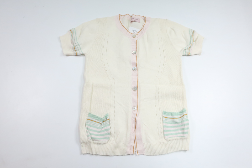 Cardigan fra Noa Noa Miniature - Størrelse 116 - Offwhite