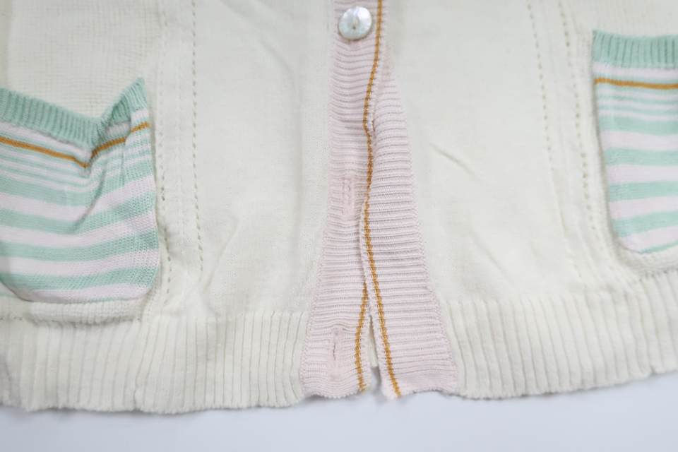 Cardigan fra Noa Noa Miniature - Størrelse 116 - Offwhite