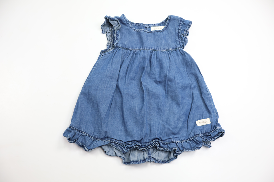 Klänning från Newbie - Storlek 86 - Denim