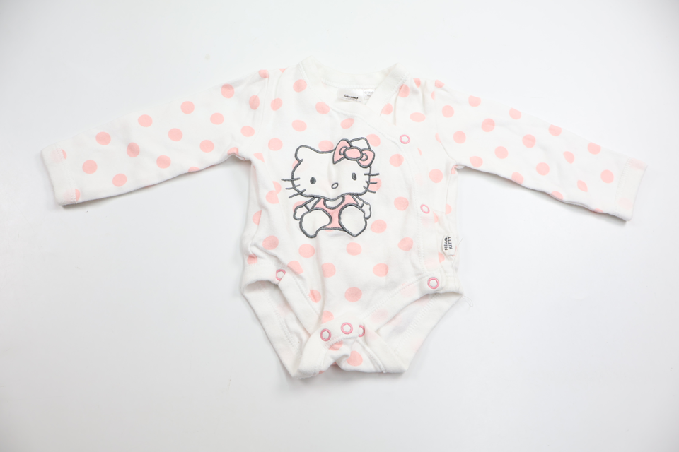 Omlottbody från Hello Kitty - Storlek 56/62 - Vit