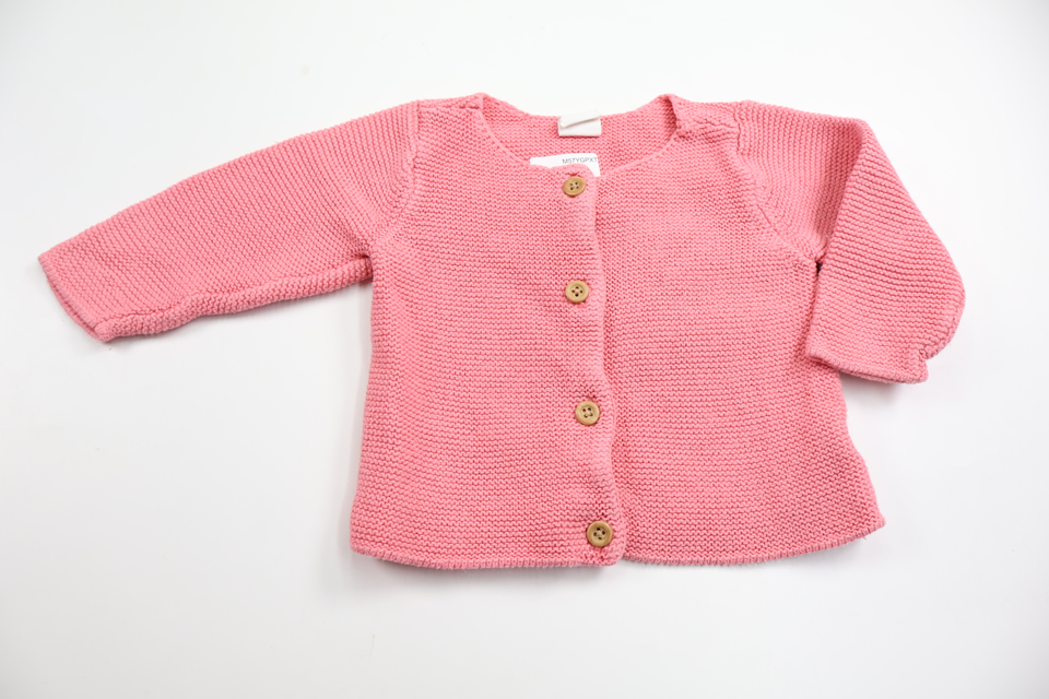 Stickad kofta från H&M - Storlek 68 - Rosa