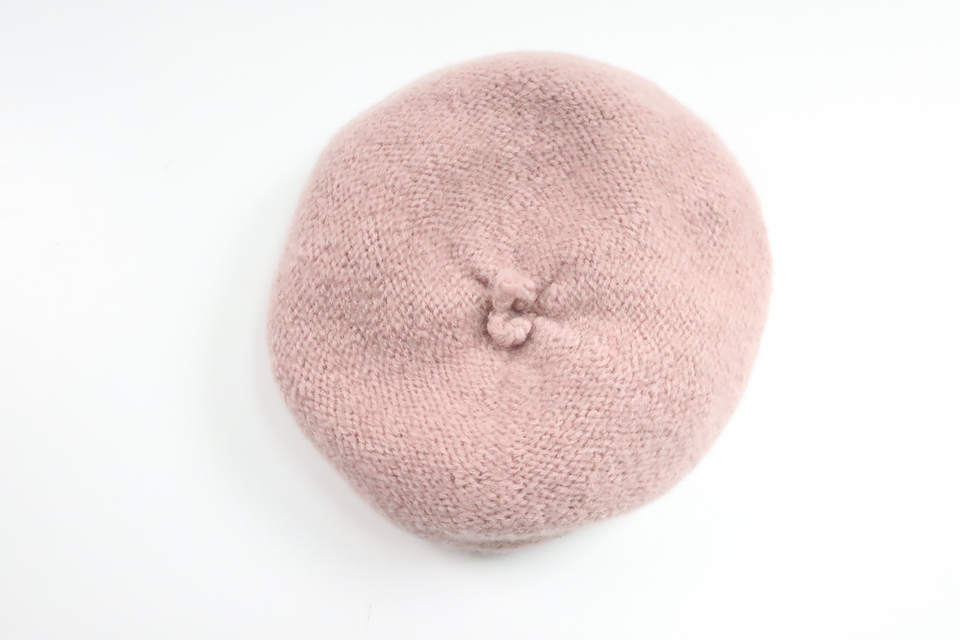 Fleeceforet hue i uld fra Noa Noa Miniature - Størrelse 92/98 - Rosa