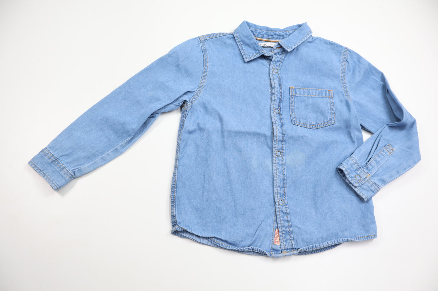 Jeansskjorta från Zara - Storlek 110 - Denim