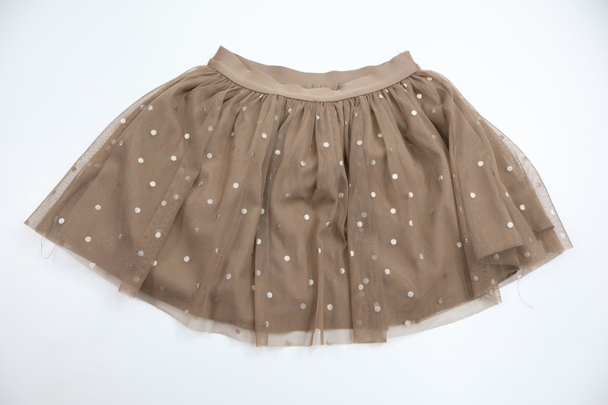 Tyllkjol från COPE - Storlek 98/104 - Beige