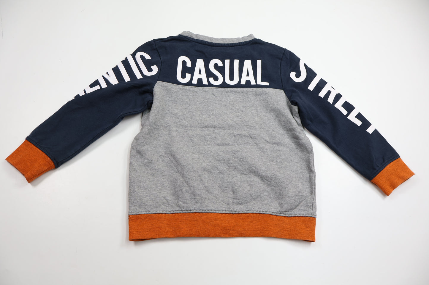 Sweatshirt från Name It - Storlek 116 - Grå