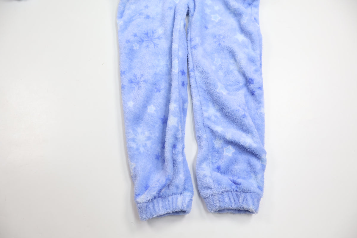 Jumpsuit i fleece från Disney - Storlek 116/122 - Blå