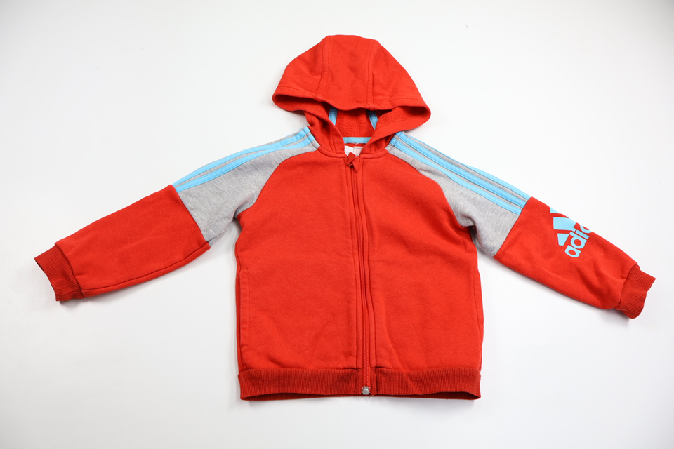 Munkjacka från Adidas - Storlek 92 - Röd