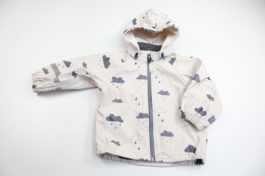 Regnjacka från H&M - Storlek 92 - Benvit