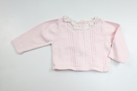 Strikket trøje fra Gocco - Størrelse 56 - Rosa