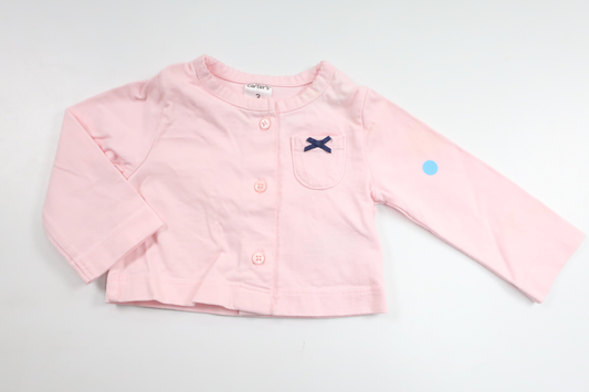 Trøje fra Carter's - Størrelse 56 - Rosa