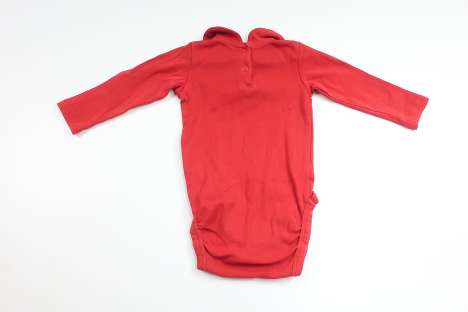 Bodysuit fra H&M - Størrelse 68 - Rød