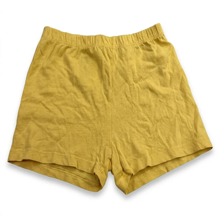 Pyjamasshorts fra H&M - Størrelse 98/104 - Gul