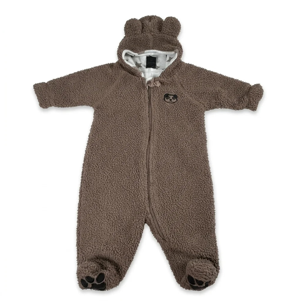 Teddy overall från Ellos Baby- Storlek 56 - Brun
