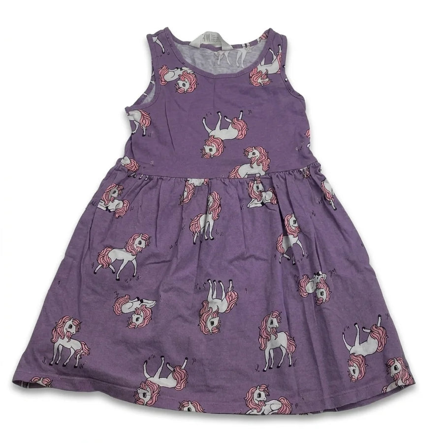 Kjole fra H&M - Størrelse 98/104 - Lilla