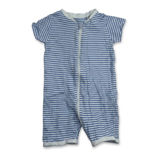 Randig pyjamas från Lindex - Storlek 74 - Vit