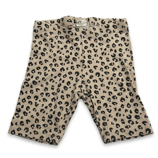 Dyremønstrede shorts fra H&M - Størrelse 98 - Beige