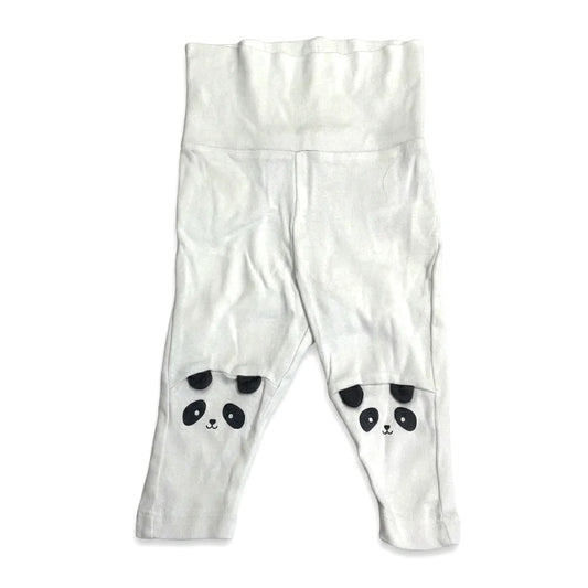 Panda leggings från Lindex - Storlek 56 - Vit