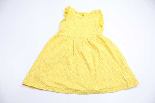 Klänning från H&M - Storlek 98/104 - Gul